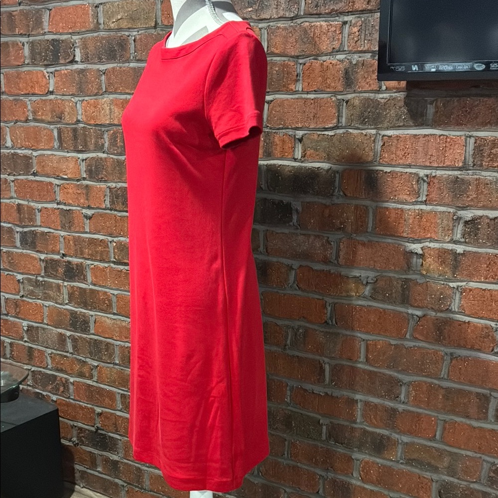 Talbots Red Women's Dress. Size Small. - Picture 5 of 11